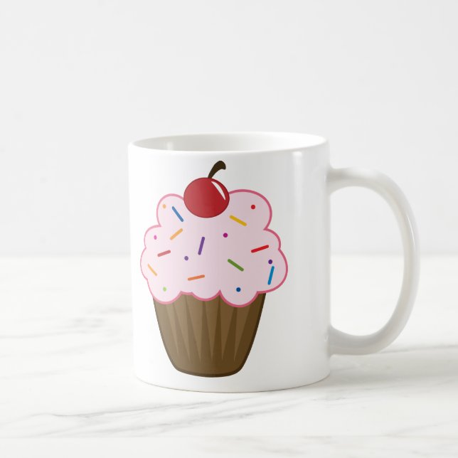 Caneca De Café Cupcake Sprinkle (Direita)