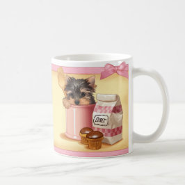 Caneca De Café Cupcake Yorkie