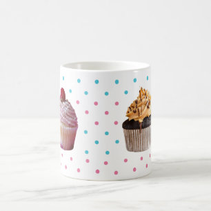 Caneca De Café Cupcakes e bolinhas Classic Mug