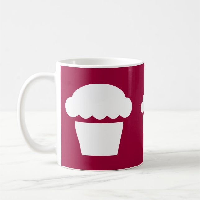 Caneca De Café cupcakes simples / muffins (Esquerda)