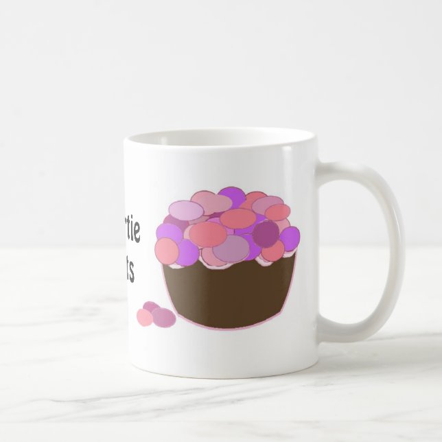 Caneca De Café Cupcakes Smartie Calças (Direita)