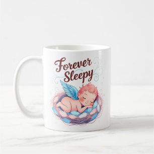 Caneca De Café Cupido: para sempre sonolência