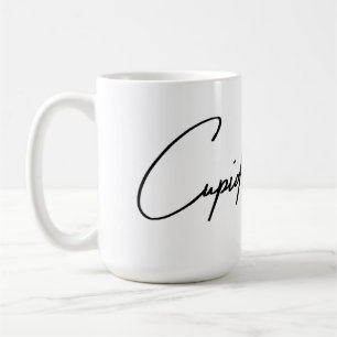 Caneca De Café Cupido perdido - Presente Anti-Namorados Hilário
