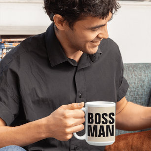 CANECA DE CAFÉ CUPOS DE CAFÉ DO BOSS MAN