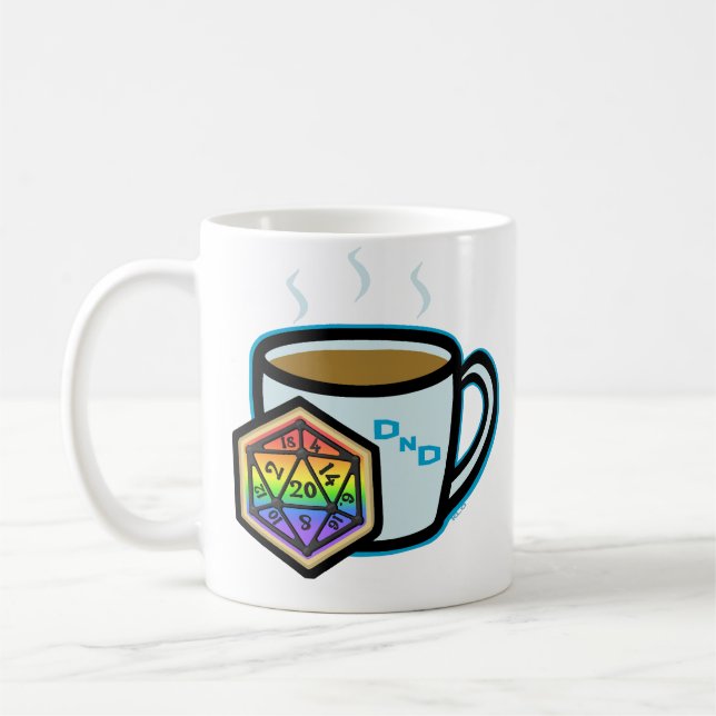 Caneca De Café Cupp-o-DND (Esquerda)