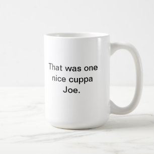 Caneca De Café Cuppa Joe