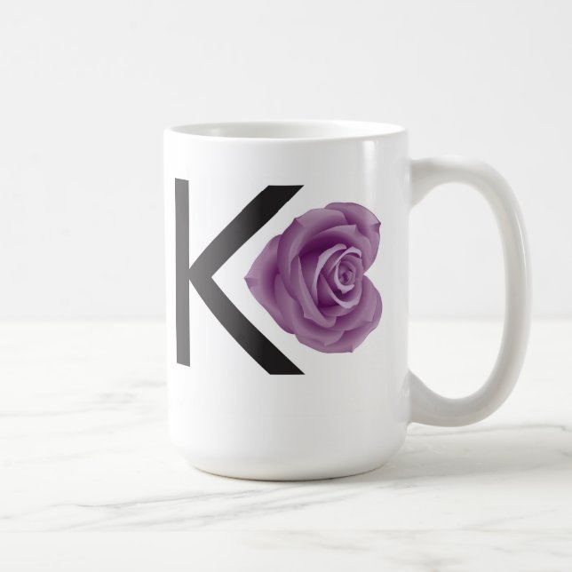 Caneca De Café Curando a Rosa-caneca de Kayla grande (Direita)