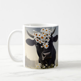 Caneca De Café Curioso cãozinho preto