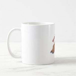 Caneca De Café Curioso Hoje Não Dormindo Lama
