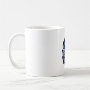Caneca De Café Curses de Unicórnio Cavalos e Chifres POD Pronto A