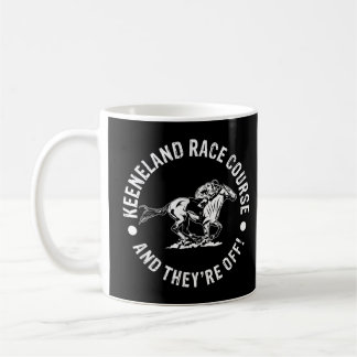 Caneca De Café Curso de Raça Keeneland Racer Equestria