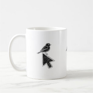 Caneca De Café Cursor de Pássaro