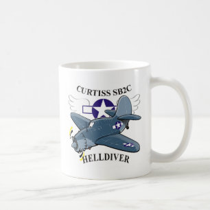Caneca De Café curtim sb2c helldiver