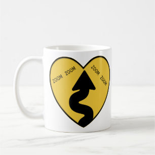 Caneca De Café Curva-caneca do amor