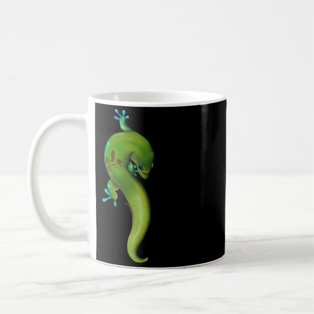 Caneca De Café Curvy Gecko (Esquerda)