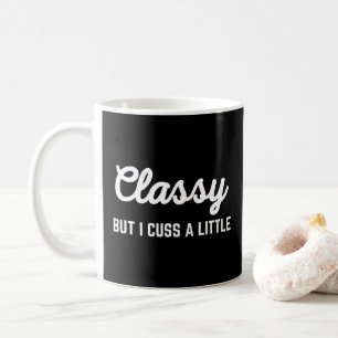 Caneca De Café Cuss Clássico Engraçado Cote