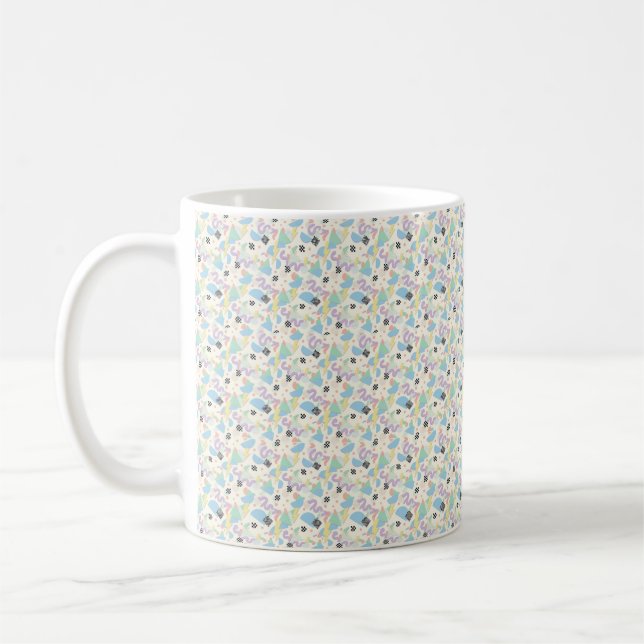 Caneca De Café Custom All-Over Print Geometric Pattern Coffee Mug (Esquerda)