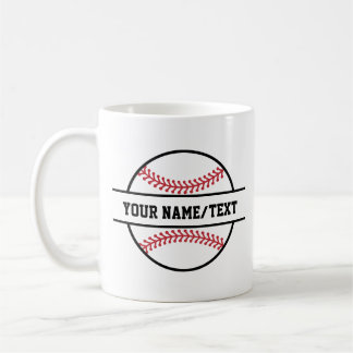 Caneca De Café Custom Baseball  Men's Basic T-Shirt