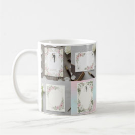 Caneca De Café Custom Bride and Groom Illustration