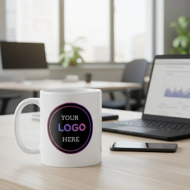 Caneca De Café Custom Business Logo