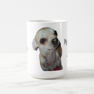 Caneca De Café Custom Dog Mom Photo,Personalized Pet Name& EstXXX