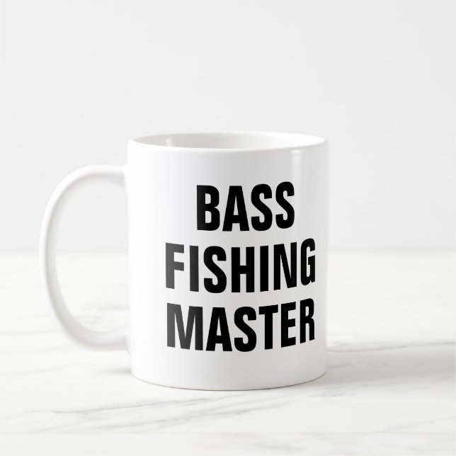 Caneca De Café Custom Fishing (Esquerda)