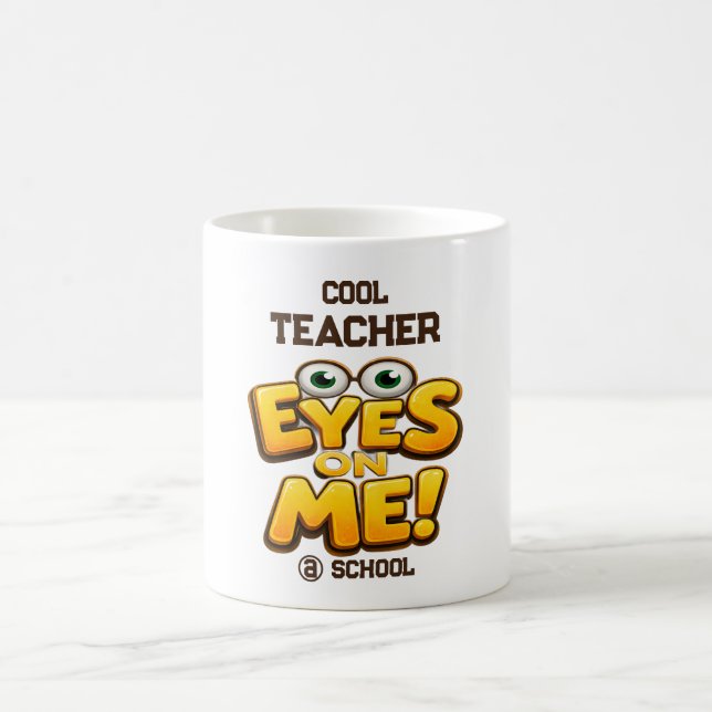 Caneca De Café Custom Funny Teacher Gifts  Personalized by School (Centro)