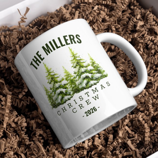 Caneca De Café Custom Matching Christmas Mug for Family & Friends (personalized christmas mug, family christmas mug, matching family mugs, custom holiday mug,)