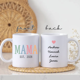 Caneca De Café Custom Mother’s Day coffee mug gift for mom