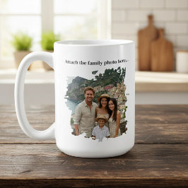 Caneca De Café Custom Photo Mug – Personalized Family Picture 