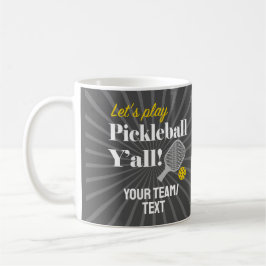 Caneca De Café Custom Pickleball Mugs Personalized Team Club Name