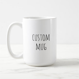 Caneca De Café Custom Rae Dunn Text Mug | Personalized Gifts 