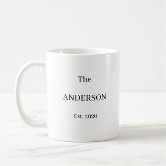 Caneca De Café Custom Wedding Gift for Newlyweds