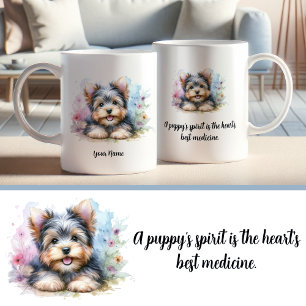 Caneca De Café Custom Yorkshire Terrier Mug com Cotação