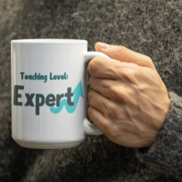 Caneca De Café Customizable Expert Level Teaching