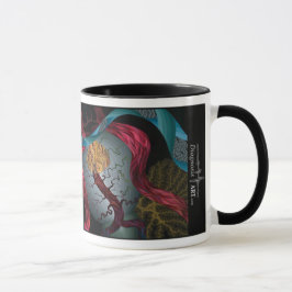 Caneca de café customizável da base do crânio!