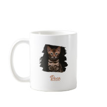 Customized pet photo with name