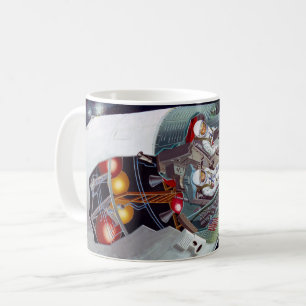 Caneca De Café Cutaway, Uma Nave Espacial Gemini De Duas Pessoas