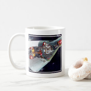 Caneca De Café Cutaway, Uma Nave Espacial Gemini De Duas Pessoas