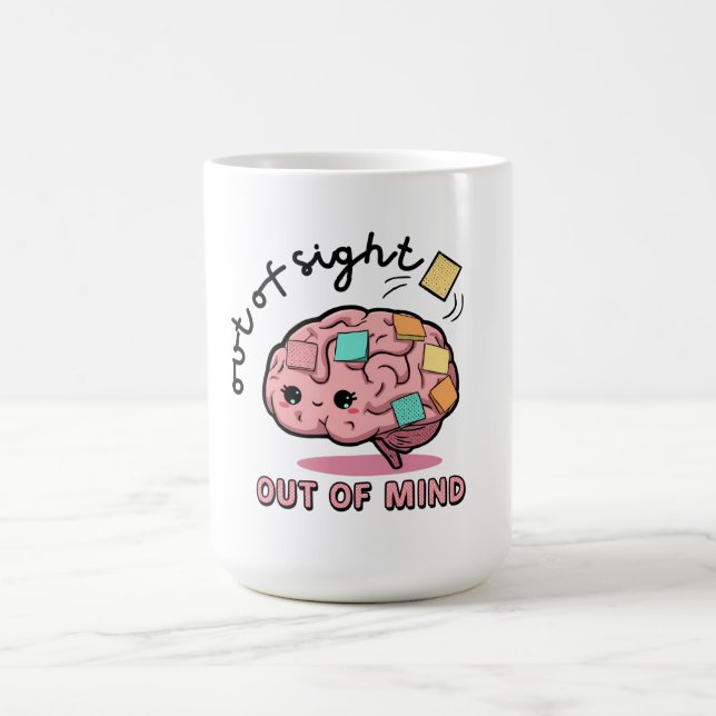Caneca De Café Cute ADHD Brain Mug (Centro)