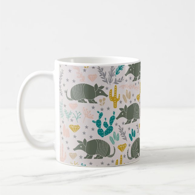 Caneca De Café Cute Armadillo Coffee (Esquerda)