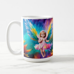 Caneca De Café Cute Baby Angel Wings Art-38424