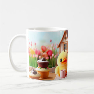 Caneca De Café cute baby birds coffee