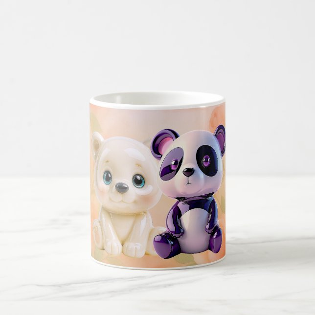 Caneca De Café Cute Bear Duo (Centro)