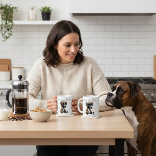 Caneca De Café Cute Browns Boxer Mug PERSONALIZAR