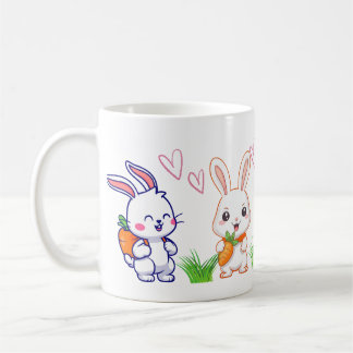 Caneca De Café Cute Bunny Mug