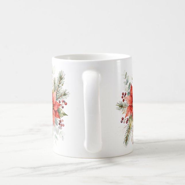 Caneca De Café Cute Christmas Animals Illustration (Alça)
