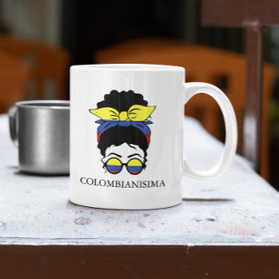 Caneca De Café CUTE COLOMBIANISIMA Colombiana Flag