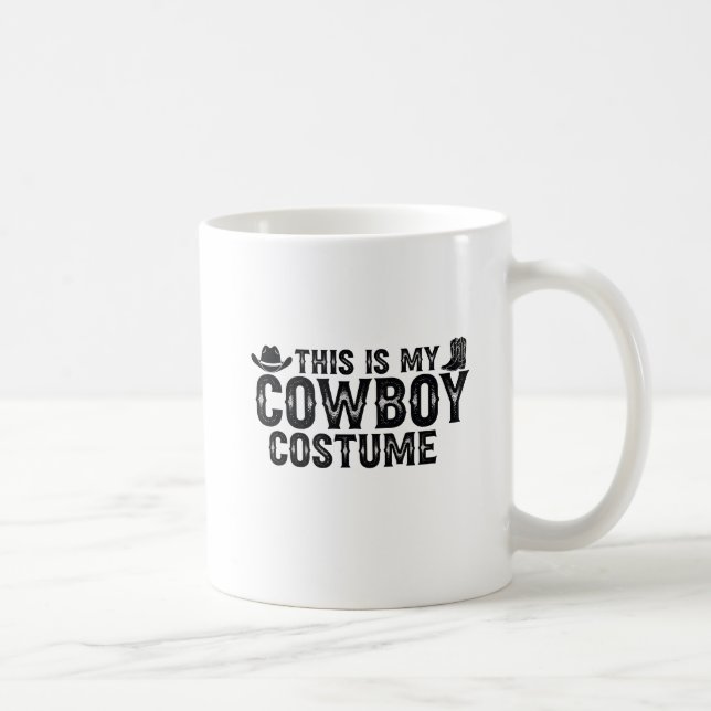 Caneca De Café Cute Cowboy Western Cowboy Outfit Men (Direita)