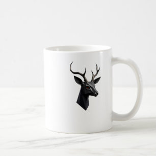 Caneca De Café Cute Deer Header 3d - Animal World Sticker